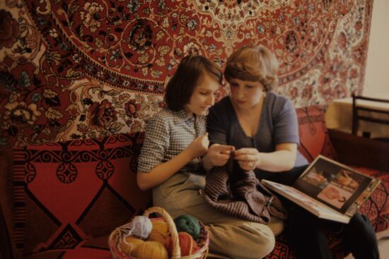 Семья машиниста Московского метрополитена им. В. И. Ленина Колесова