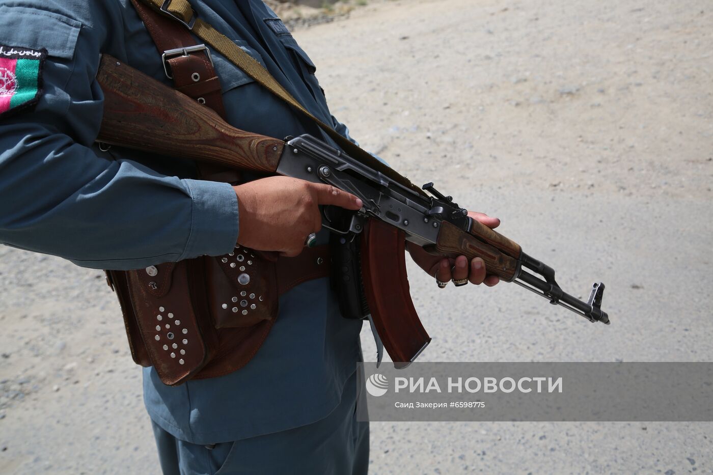 Контрольно-пропускной пункт в Кабуле