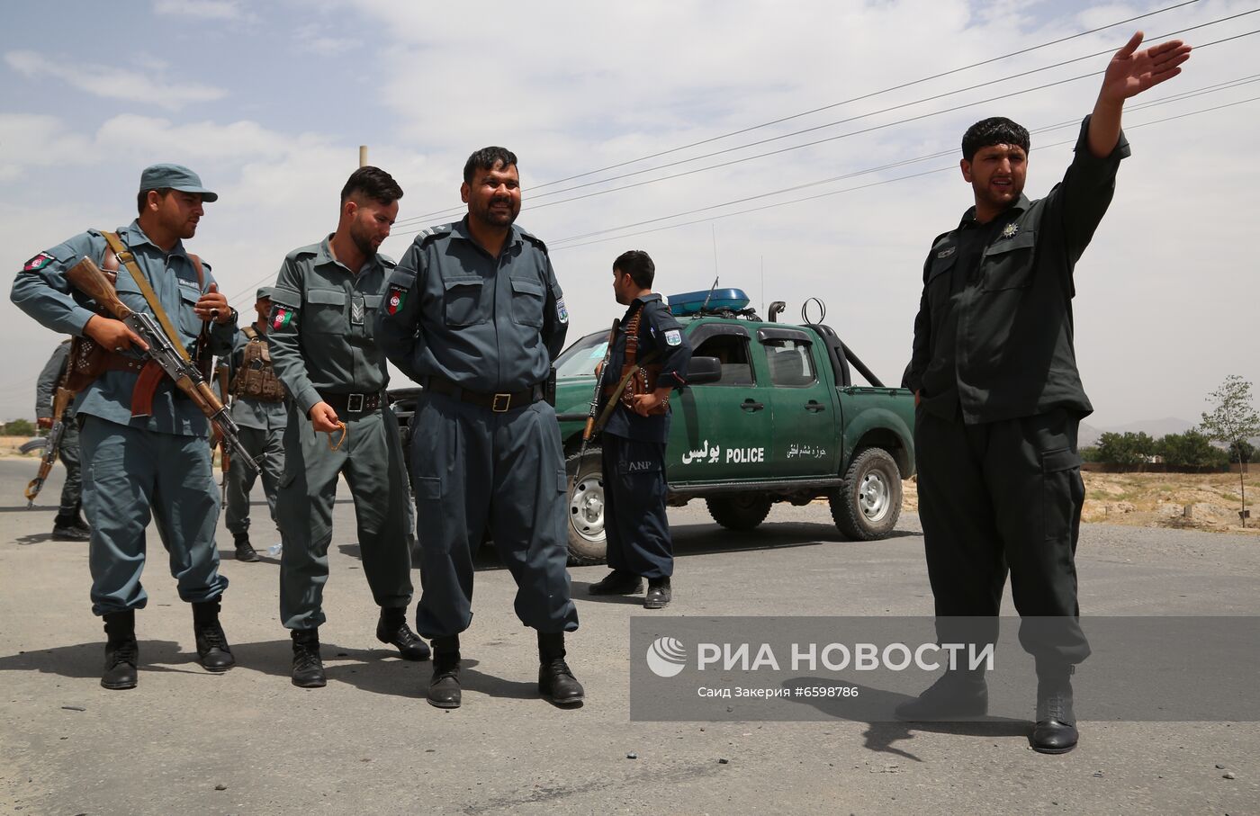 Контрольно-пропускной пункт в Кабуле