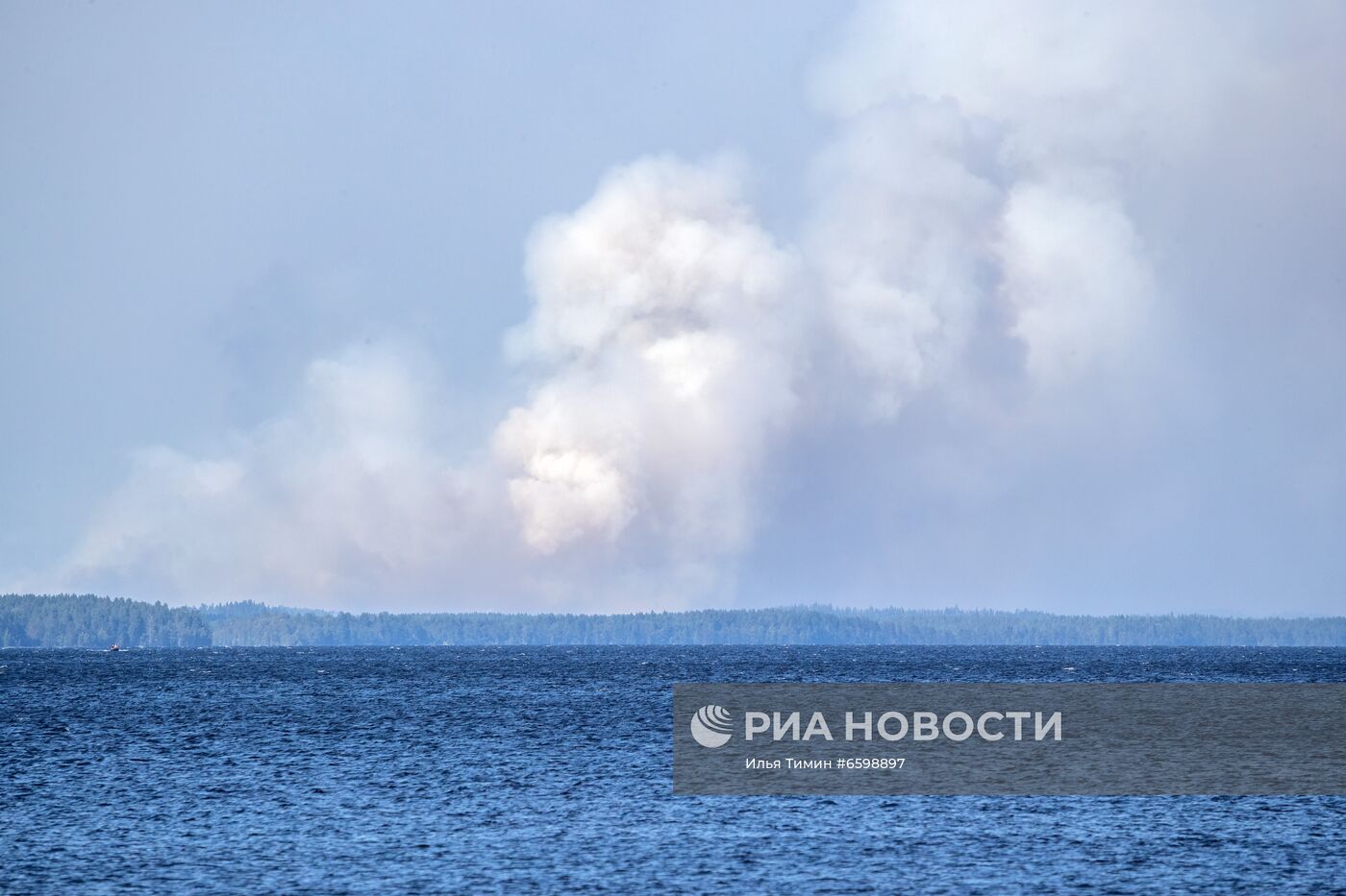 Природные пожары в Карелии