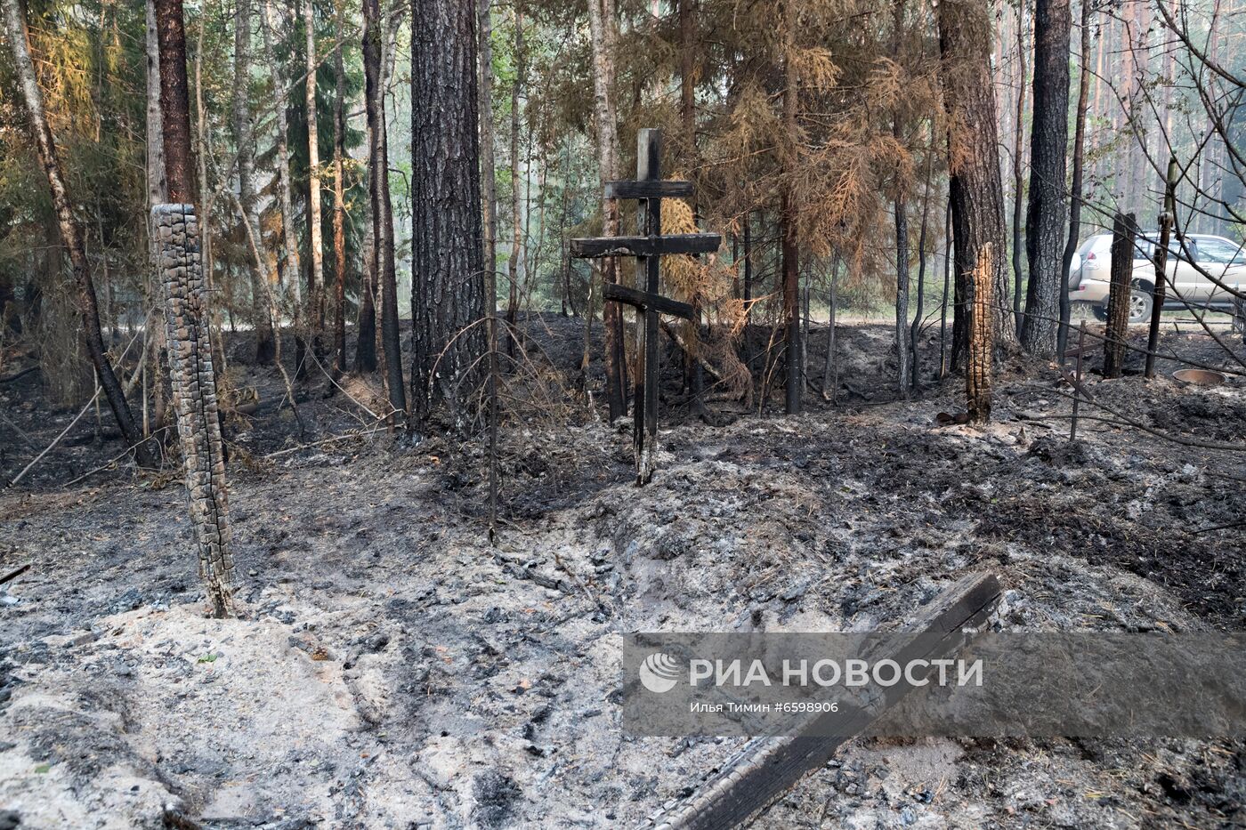 Природные пожары в Карелии