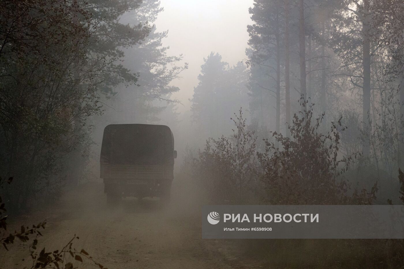 Природные пожары в Карелии