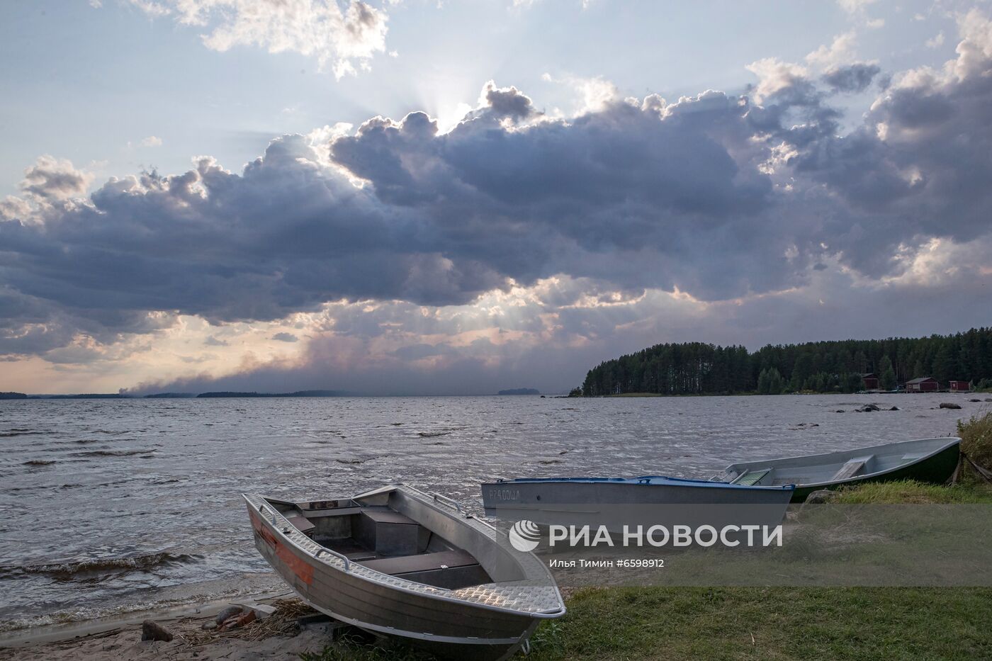 Природные пожары в Карелии