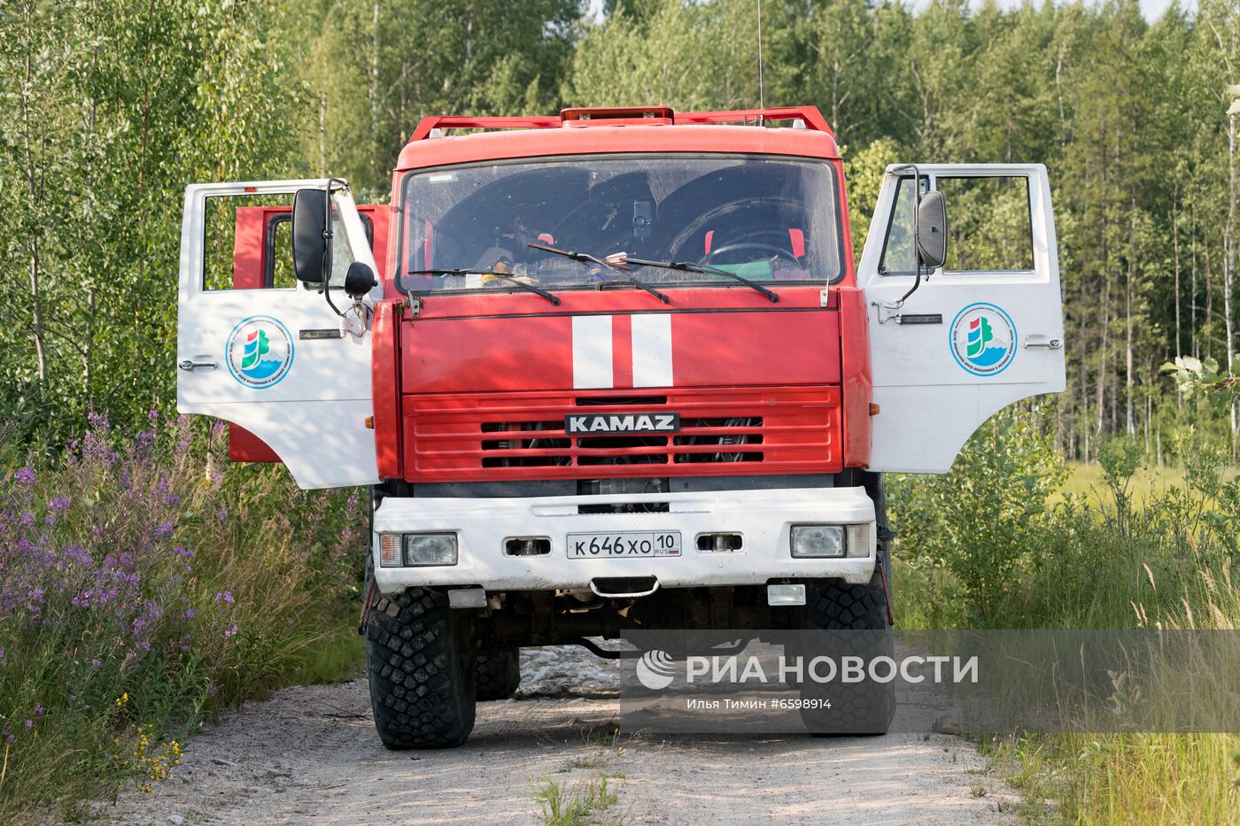 Природные пожары в Карелии