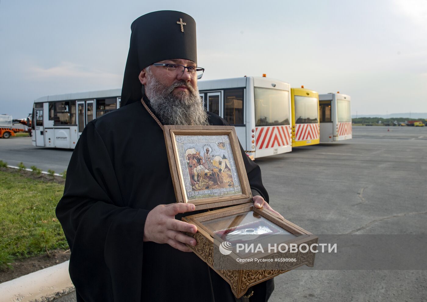 Мощи святого А. Невского доставили на Сахалин