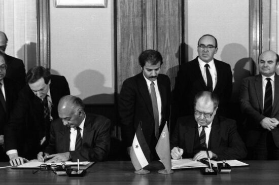 Советско-сирийское сотрудничество