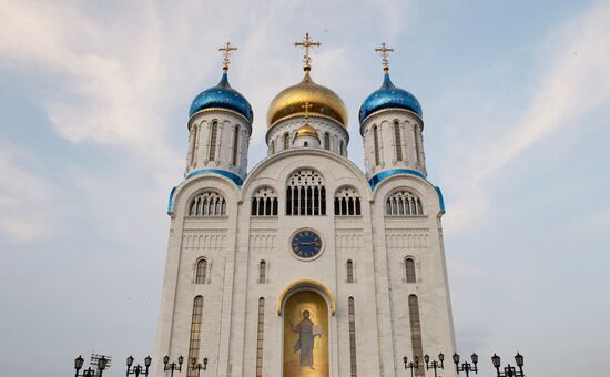 Мощи святого А. Невского доставили на Сахалин