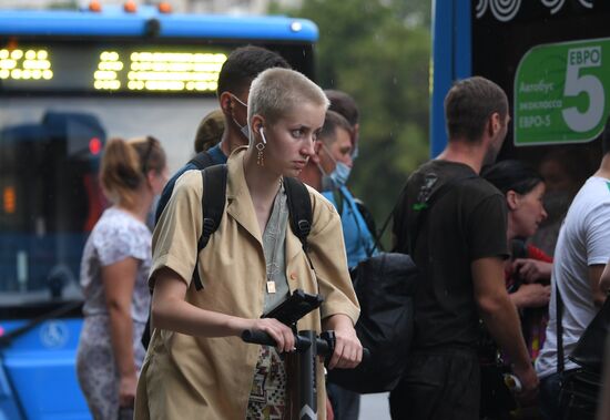 Временное закрытие участка Сокольнической линии московского метро