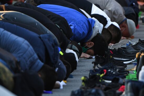 Празднование Курбан-Байрама в регионах России