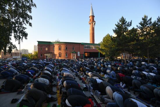 Празднование Курбан-Байрама в регионах России