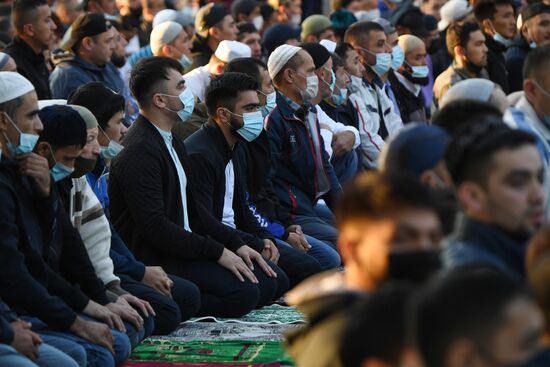 Празднование Курбан-Байрама в регионах России