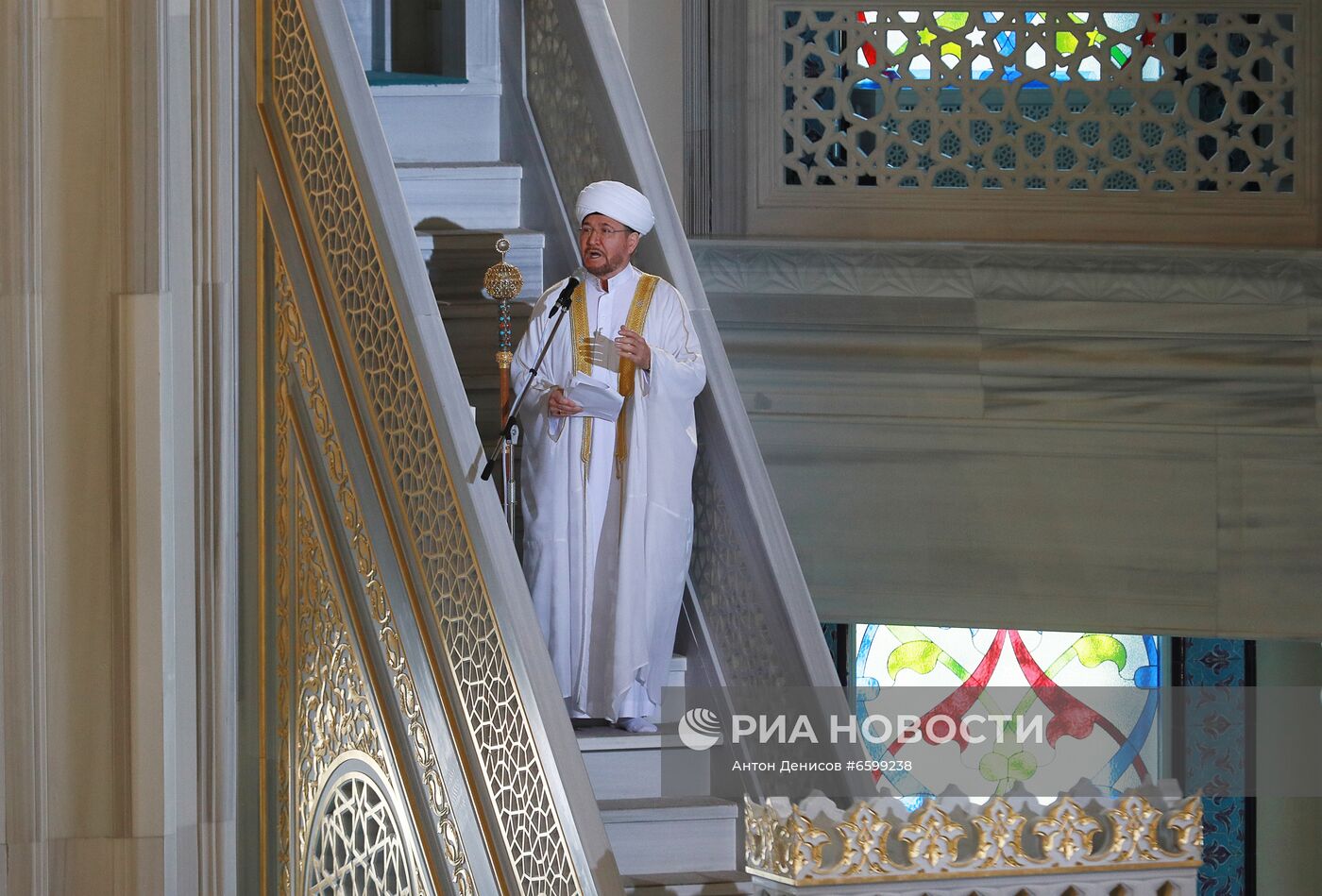 Празднование Курбан-Байрама в Москве