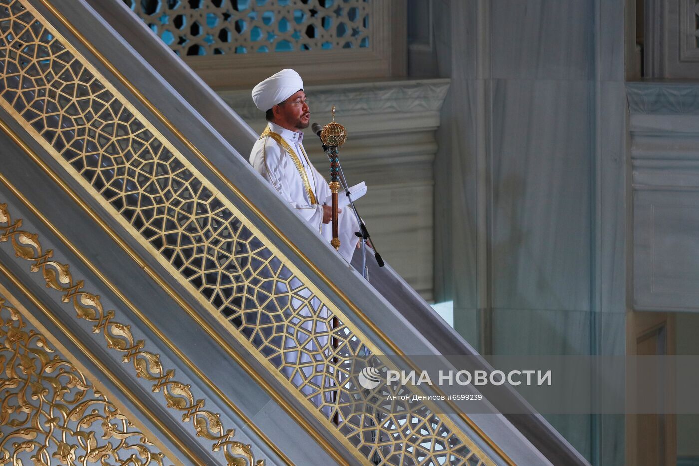 Празднование Курбан-Байрама в Москве
