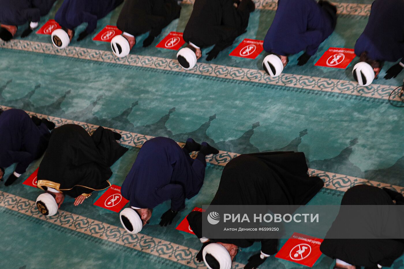 Празднование Курбан-Байрама в Москве  