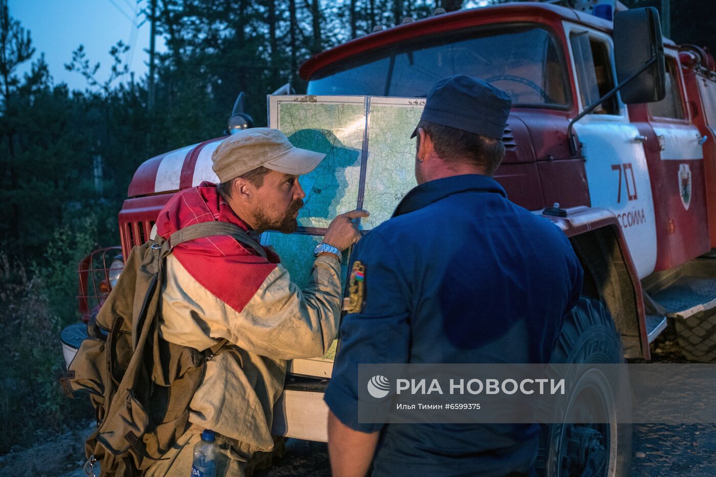 Природные пожары в Карелии