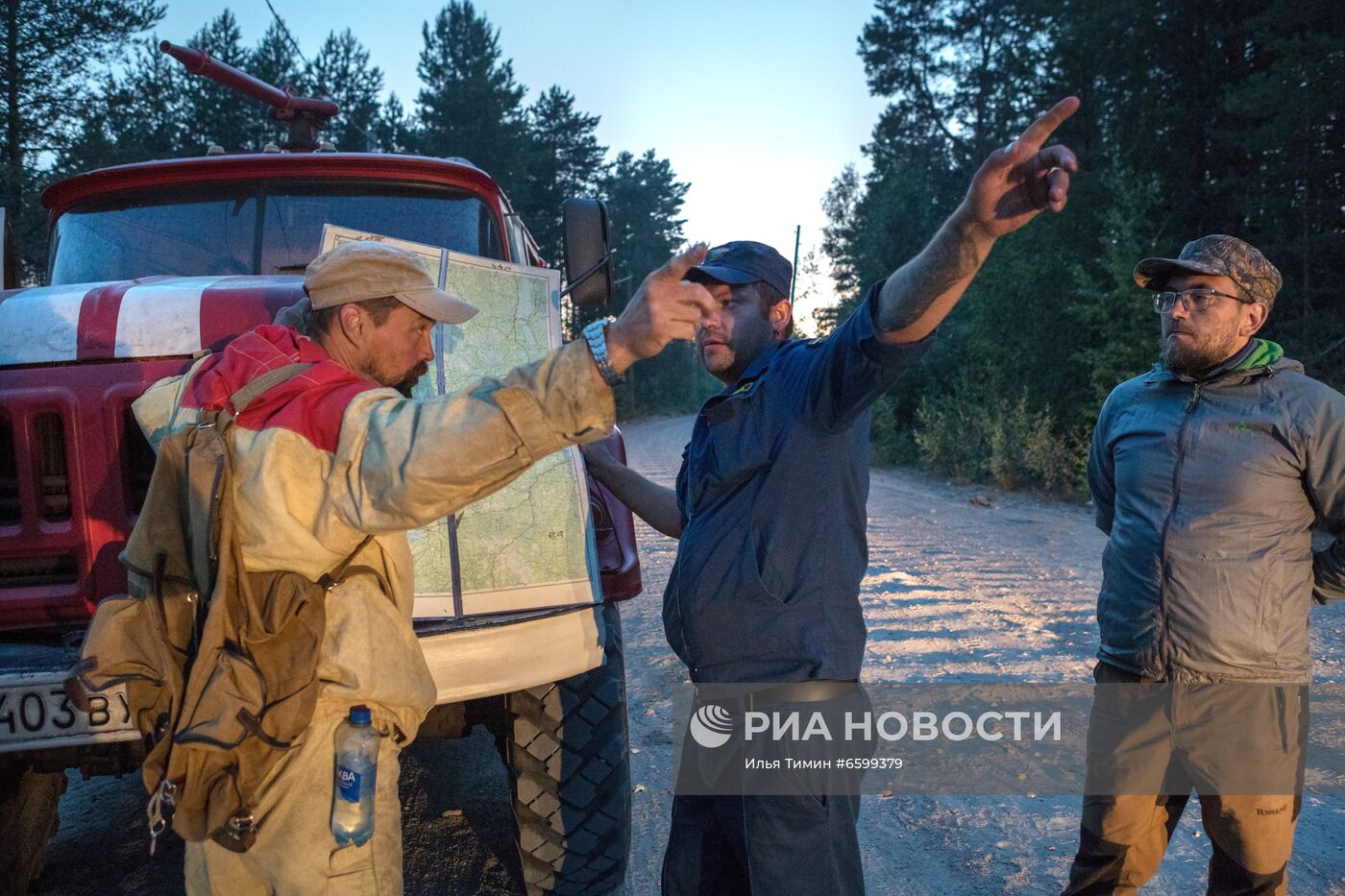 Природные пожары в Карелии