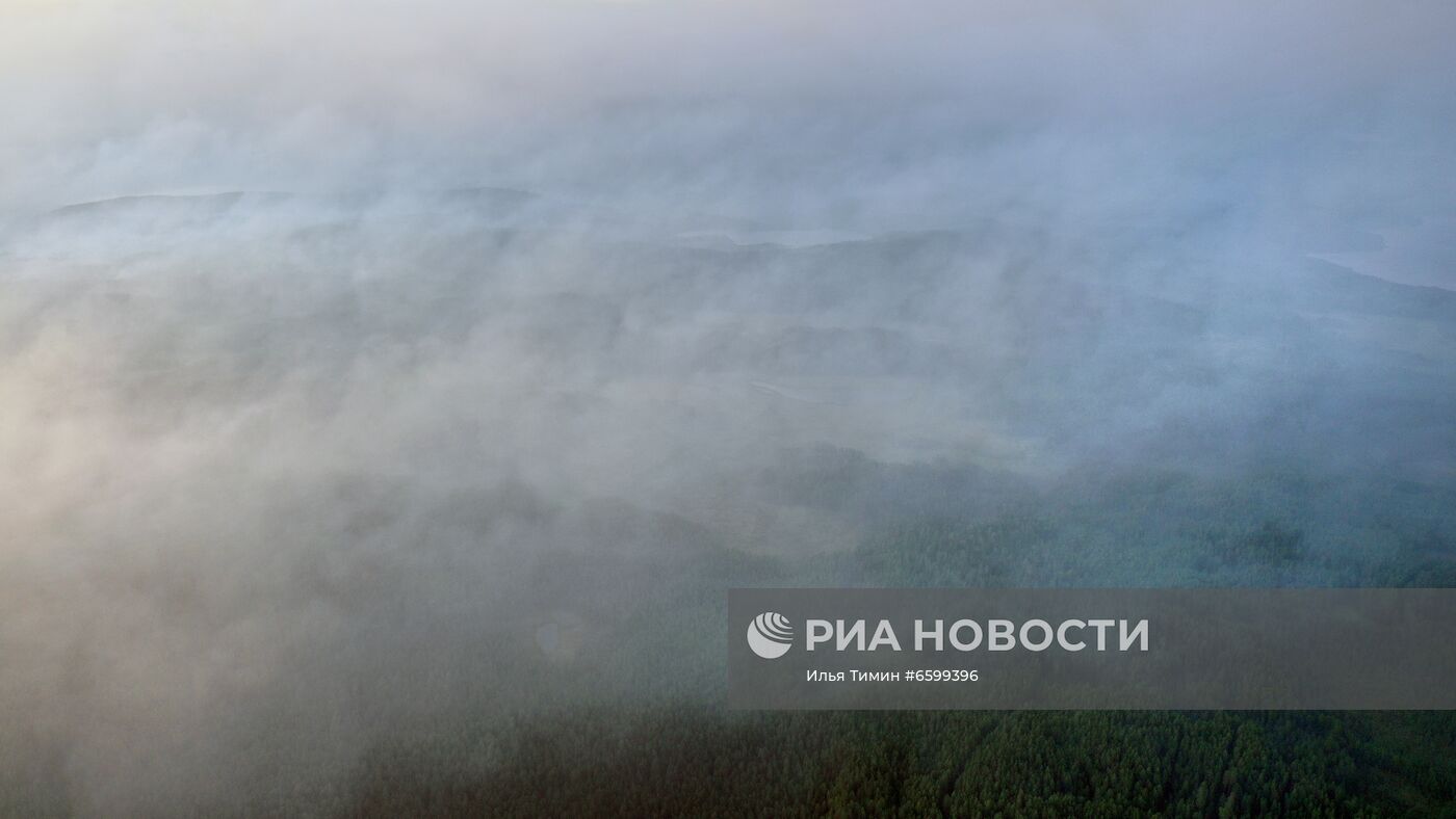 Природные пожары в Карелии