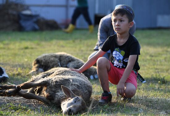 Празднование Курбан-Байрам в регионах России
