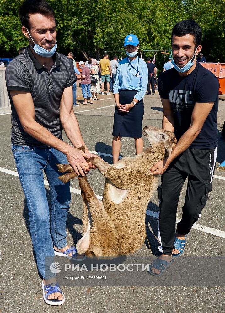 Празднование Курбан-байрам в регионах России