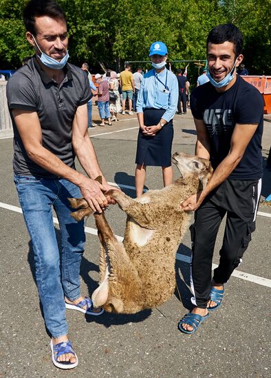 Празднование Курбан-байрам в регионах России