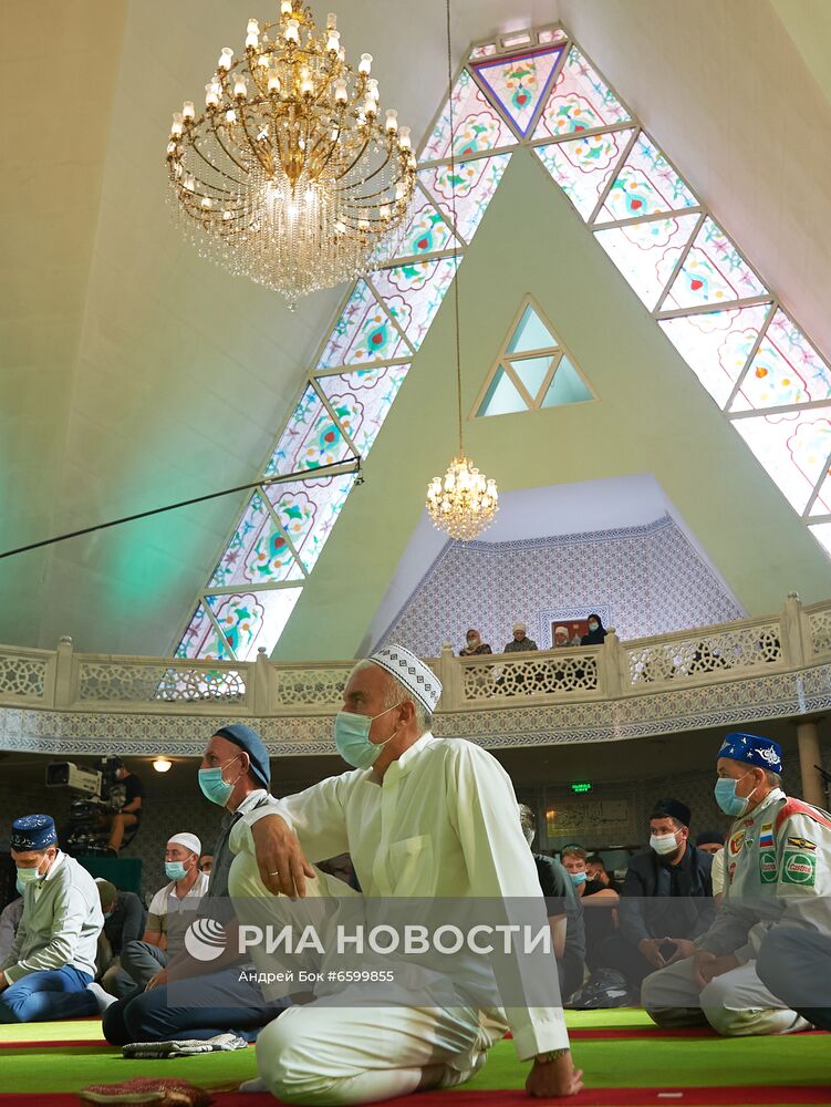 Празднование Курбан-байрам в регионах России