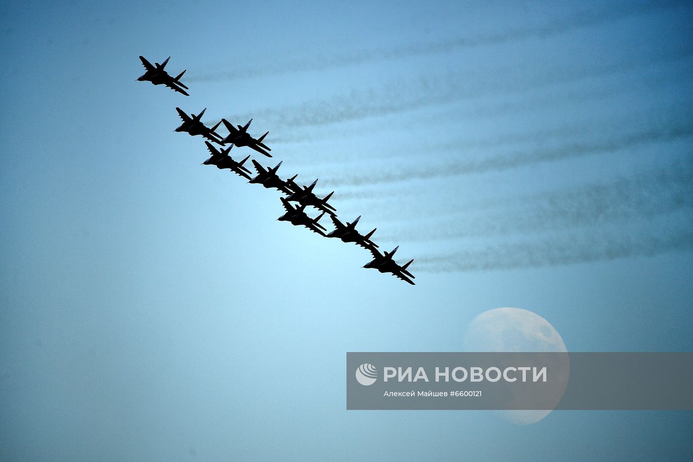 Летная программа в рамках МАКС-2021