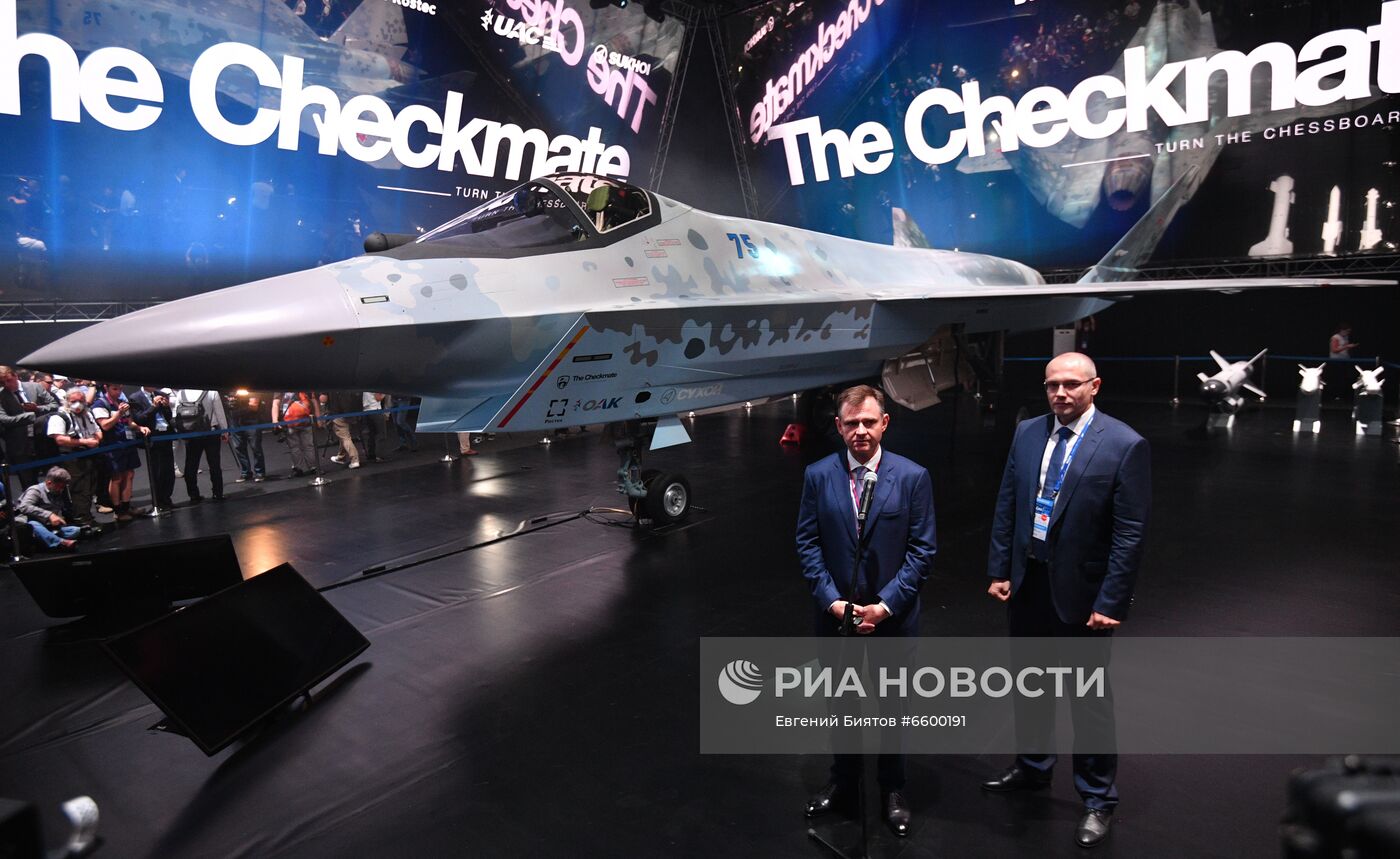 Презентация нового военного самолета Checkmate