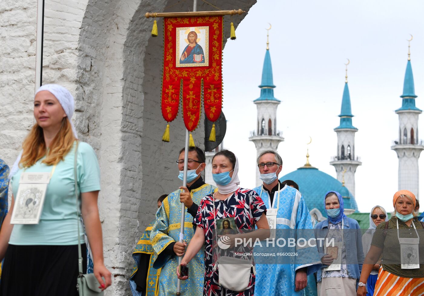 Празднование Дня Казанской иконы Божией Матери в Казани