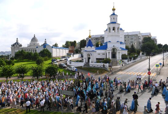 Празднование Дня Казанской иконы Божией Матери в Казани