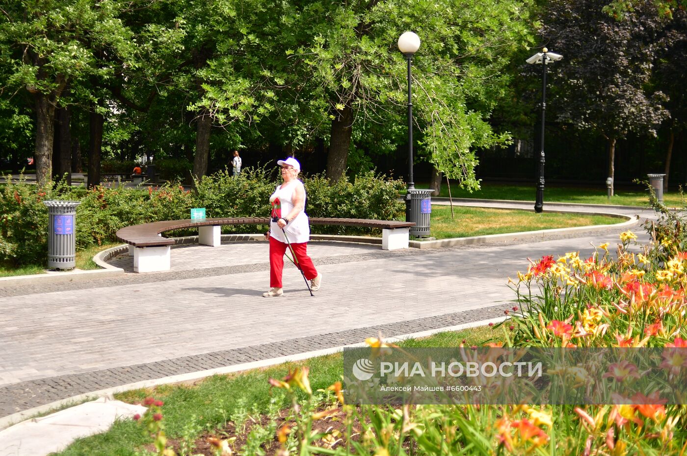 Занятия "Московского долголетия" возобновились в парках