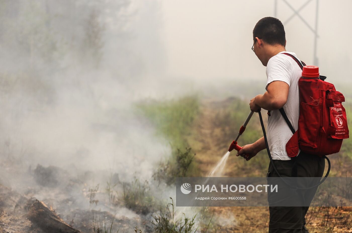 Природные пожары в Якутии