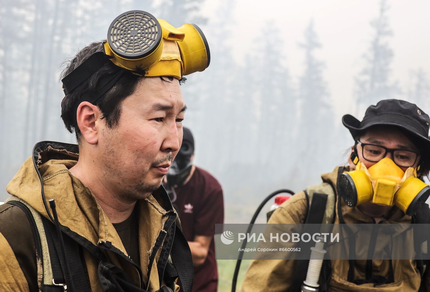 Природные пожары в Якутии