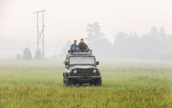 Природные пожары в Якутии