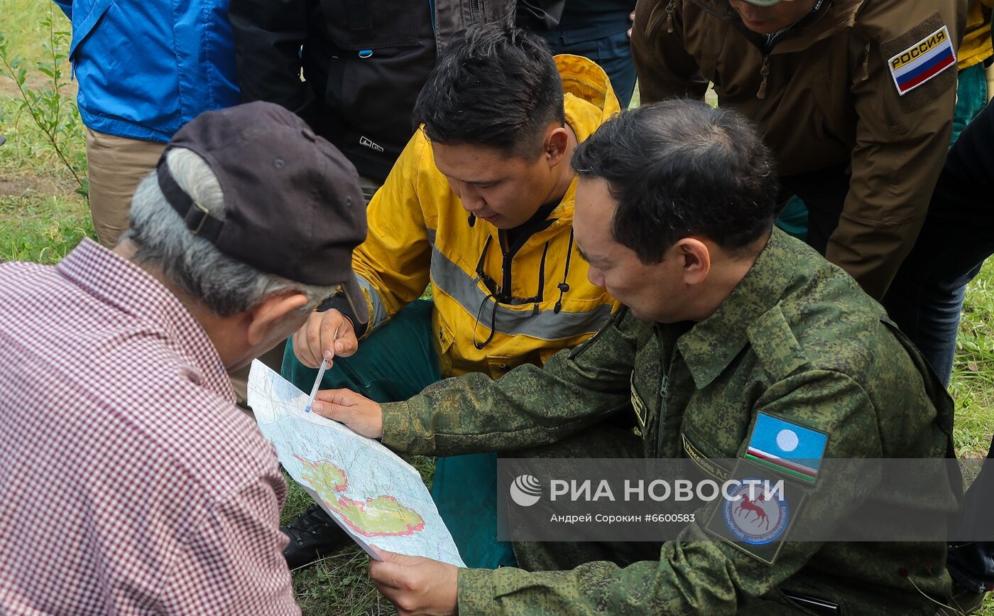 Природные пожары в Якутии