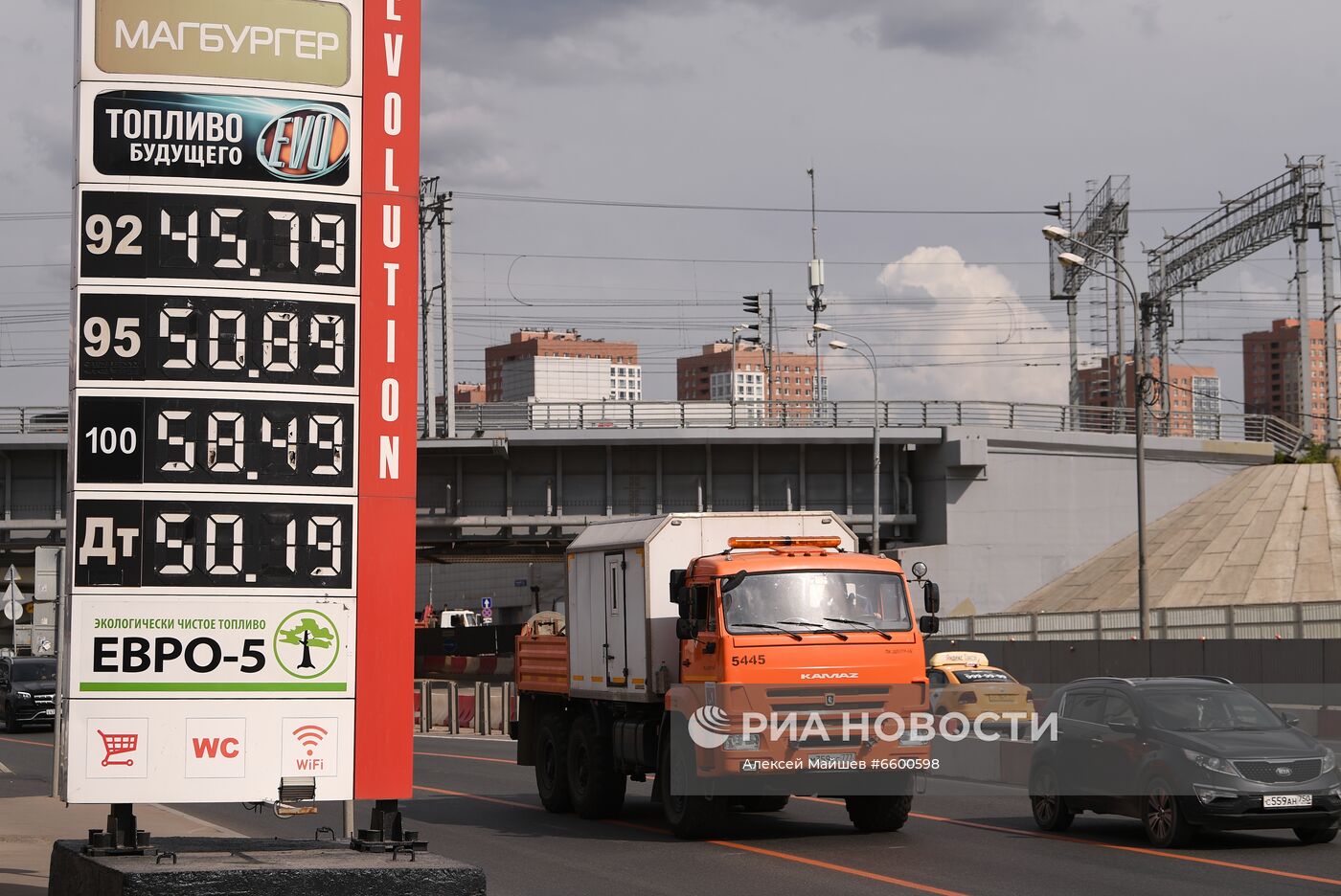 Цены на бензин в Москве | РИА Новости Медиабанк