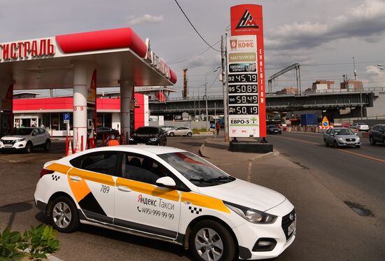 Цены на бензин в Москве