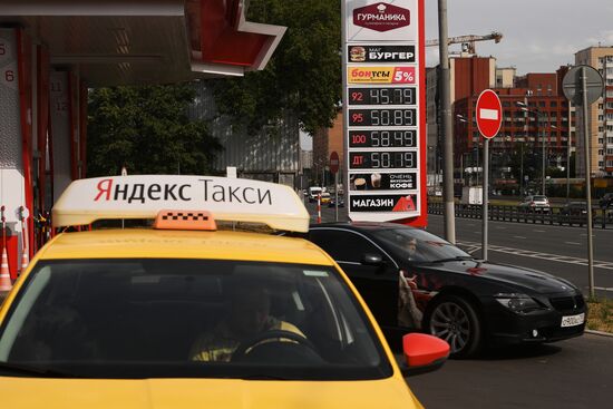 Цены на бензин в Москве