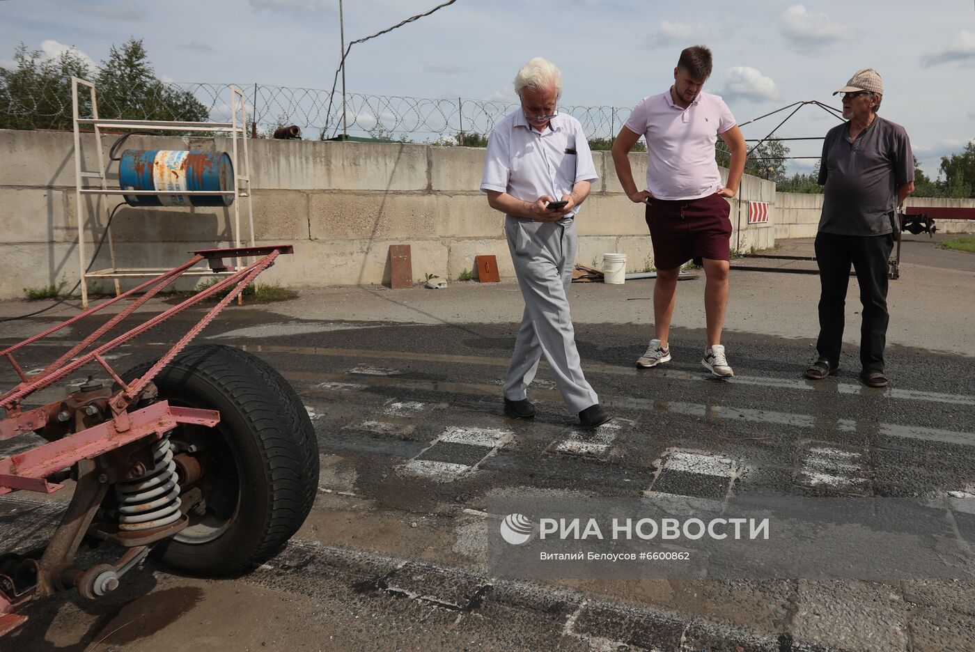 Испытания на полигоне МАДИ