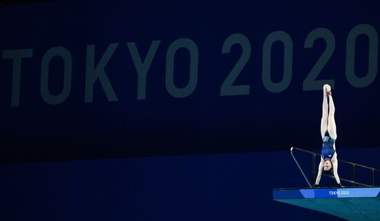 Олимпиада-2020. Прыжки в воду. Тренировки