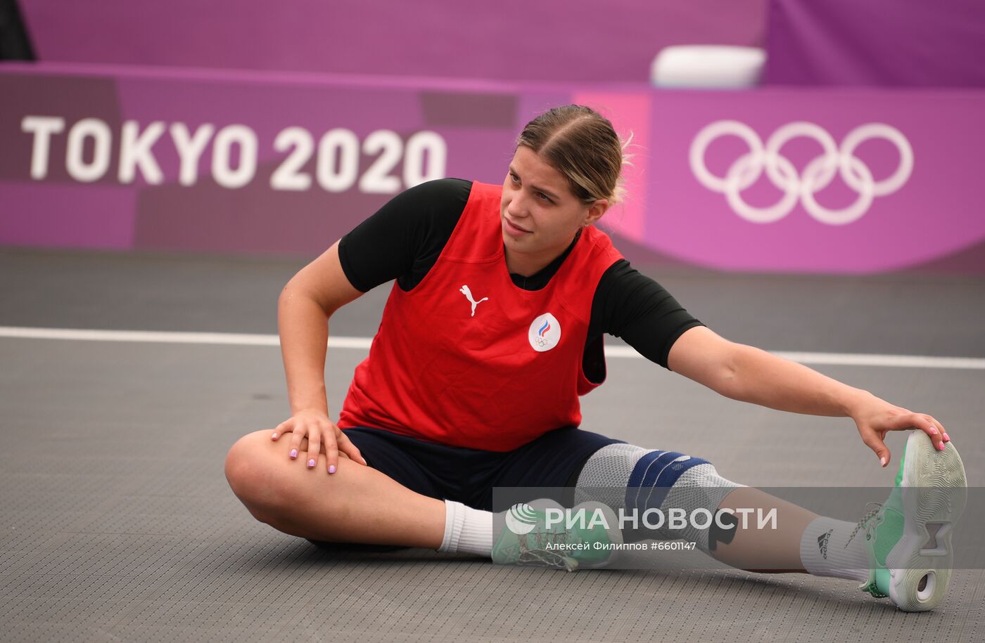 Олимпиада-2020. Баскетбол 3х3. Тренировка сборной России