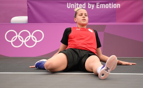 Олимпиада-2020. Баскетбол 3х3. Тренировка сборной России