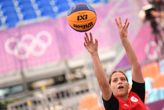 Олимпиада-2020. Баскетбол 3х3. Тренировка сборной России