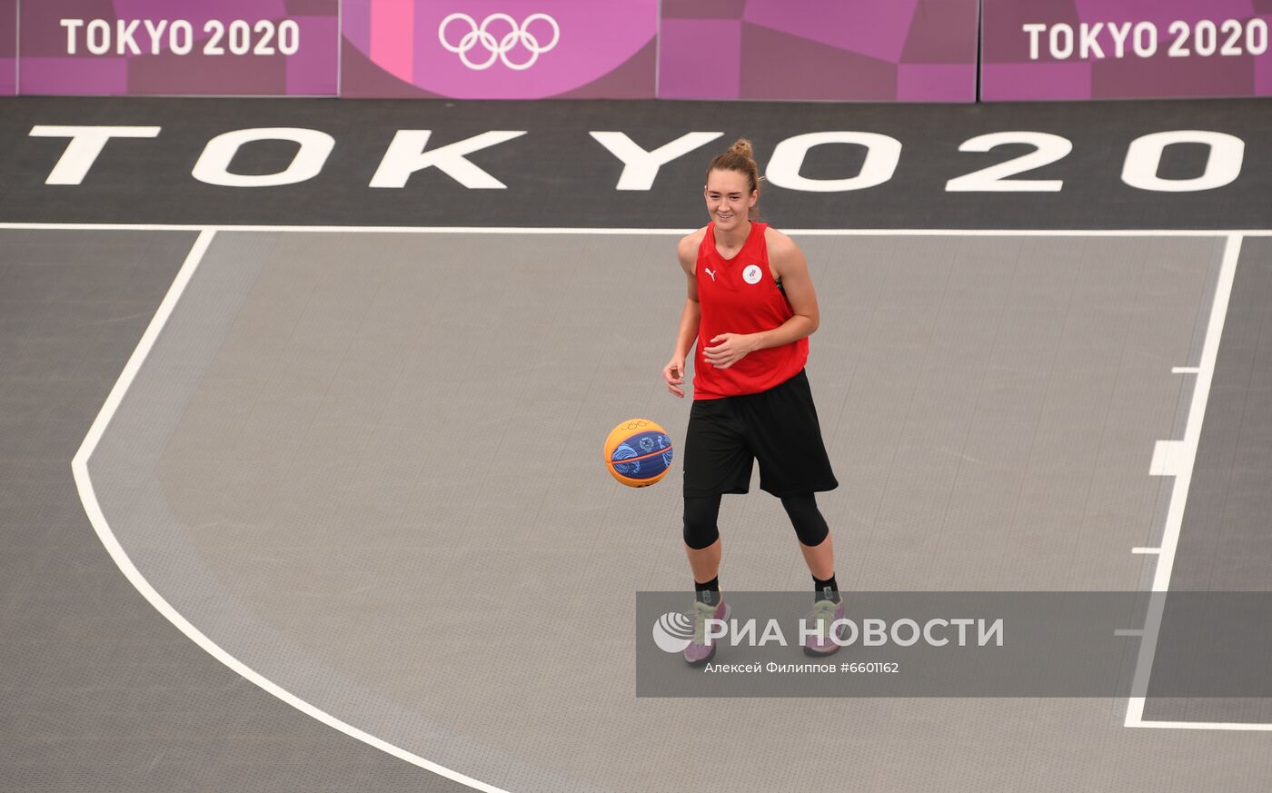 Олимпиада-2020. Баскетбол 3х3. Тренировка сборной России