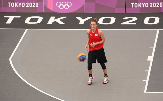 Олимпиада-2020. Баскетбол 3х3. Тренировка сборной России