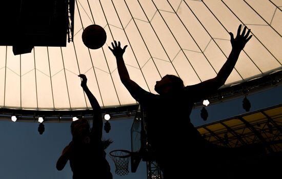 Олимпиада-2020. Баскетбол 3х3. Тренировка сборной России