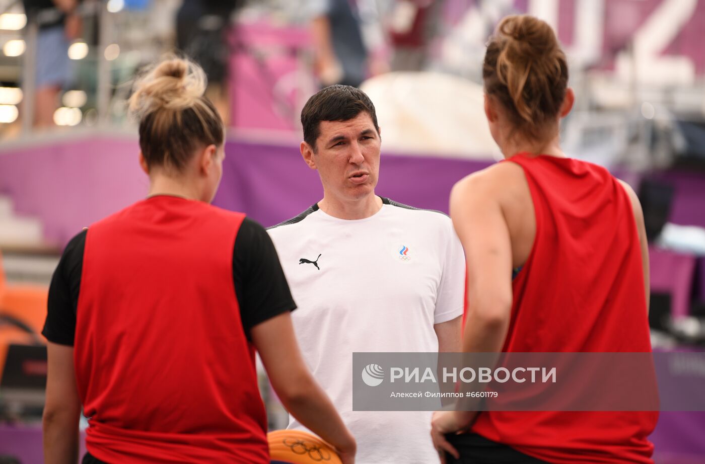 Олимпиада-2020. Баскетбол 3х3. Тренировка сборной России