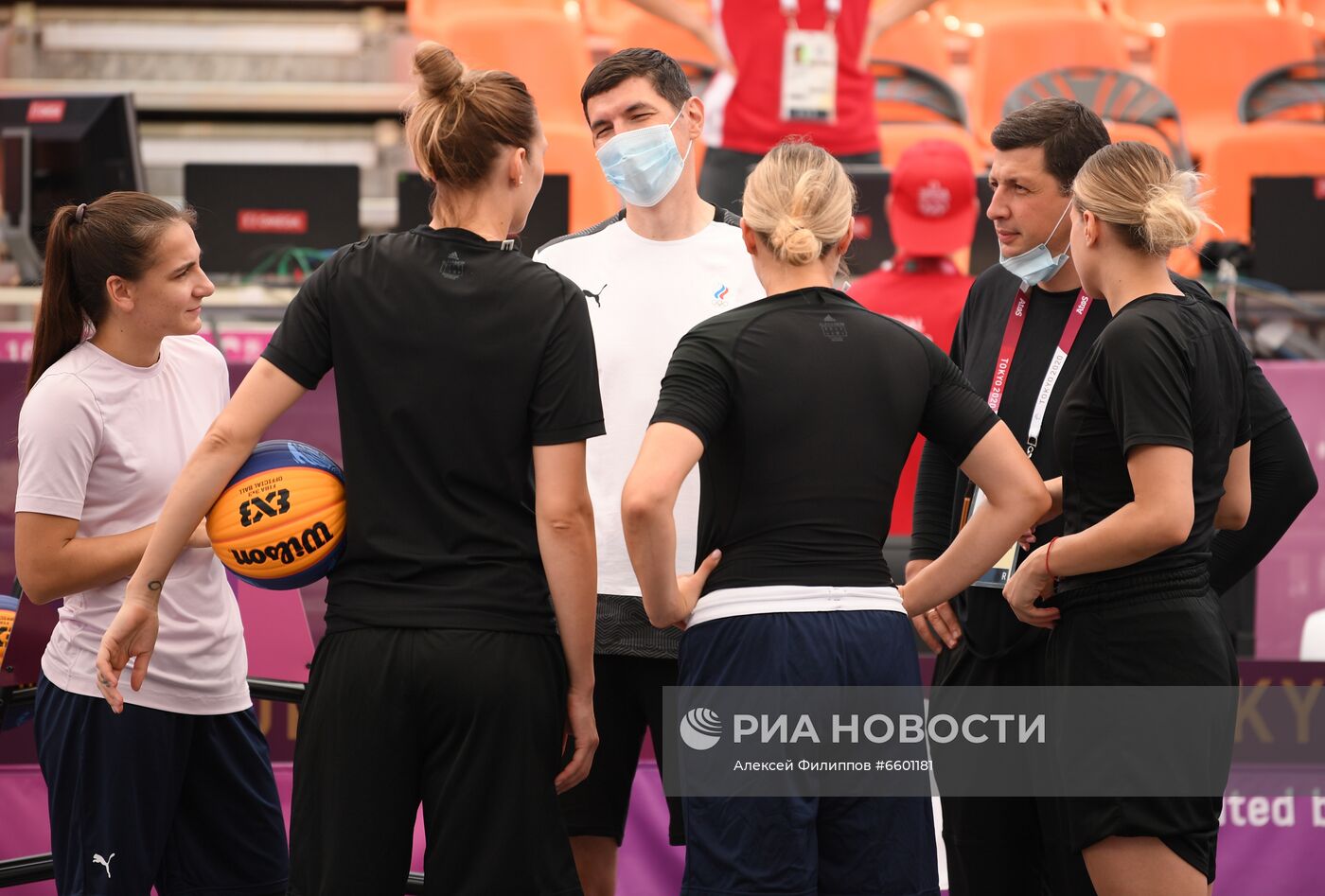 Олимпиада-2020. Баскетбол 3х3. Тренировка сборной России