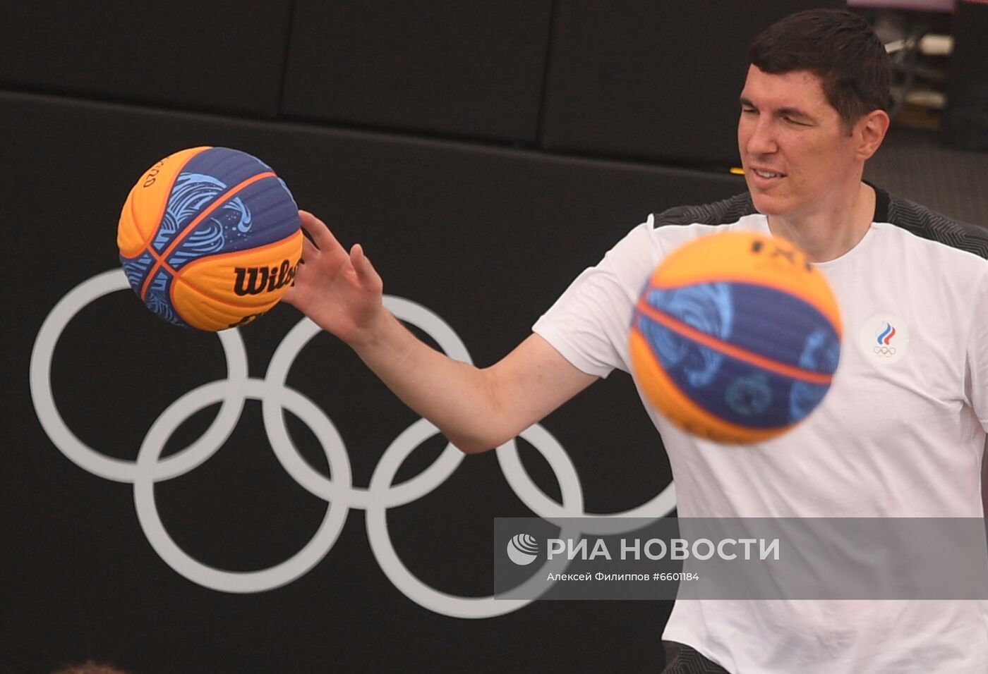Олимпиада-2020. Баскетбол 3х3. Тренировка сборной России