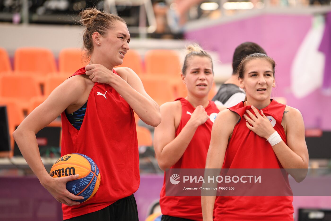 Олимпиада-2020. Баскетбол 3х3. Тренировка сборной России