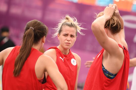 Олимпиада-2020. Баскетбол 3х3. Тренировка сборной России